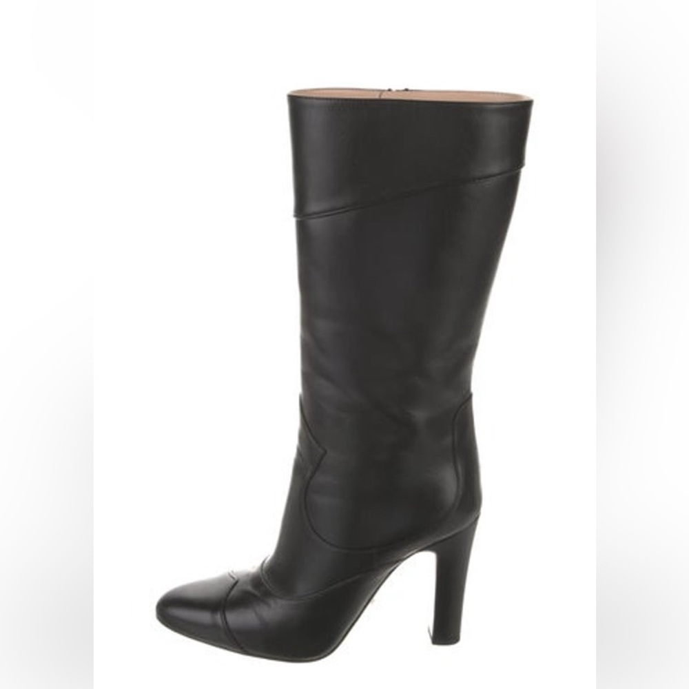 Authentic Gucci Nappa Charlotte Boots Size: 7.5 lIT 37.5 - w/ Box & Dust Bags